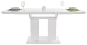 Rozkladací Jedálenský Stôl Malvin 140-180x90 Cm, Biely