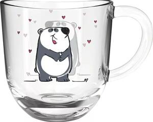 Detský pohár s uchom 280 ml, panda