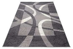 TA Koberec 3707A DARK GRAY CHEAP PP CRM Sivý Obdĺžnikový Rozmer: 60x100 cm