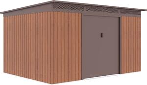 Záhradný domček G21 GRAH 915 - 340 x 269 cm, Farba: Hnedá