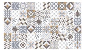 Sada 60 nástenných samolepiek Ambiance Cement Tiles Liliania, 10 x 10 cm