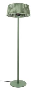 Stojanový ohrievač Pyravo, zelený, 200 cm, hliník, IP44 – Lucande Lucande, Pyravo, Zelená, Kov, Moderný