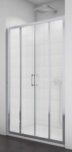 SanSwiss TOPS4 1600 50 30 Sprchové dveře dvoudílné 160 cm, aluchrom/mastercarré