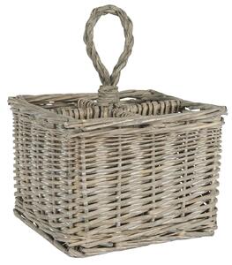 Prútený košík Cutlery Basket Grey Willow