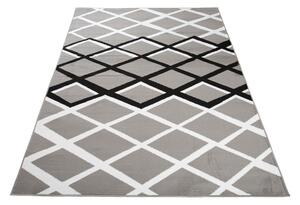TA Koberec T237B GRAY LUXURY PP ESM Sivý Obdĺžnikový Rozmer: 220x300 cm