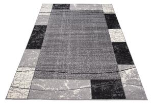 TA Koberec K872A DARK GRAY CHEAP PP CRM Sivý (tmavý) Obdĺžnikový Rozmer: 80x150 cm