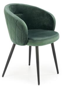 Halmar K430 stolička tmavo zelená