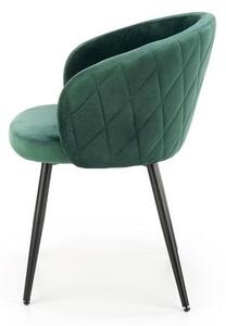 Halmar K430 stolička tmavo zelená