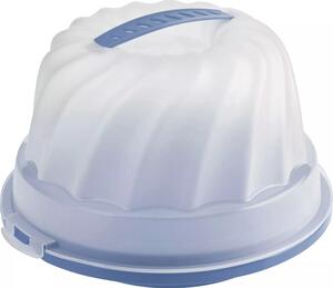 Prepravný box na bábovku Rotho Fresh 28,5 cm, modrý