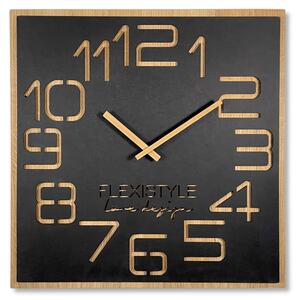 Dekorstudio Moderné drevené hodiny EKO Digits - 60cm
