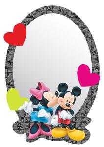 AG Art Samolepiace detské zrkadlo Mickey & Minnie, 15 x 21,5 cm