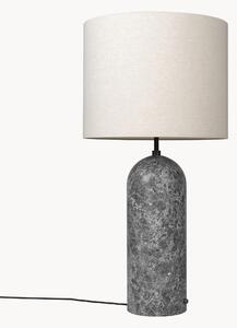 Stmievateľná stojacia lampa s mramorovým podstavcom Gravity, V 120 cm