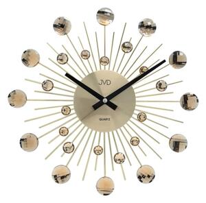 Nástenné hodiny JVD HT111.2, 35cm zlatá