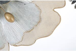 Nástenná kovová dekorácia Mauro Ferretti Flowery, 119 × 60 cm