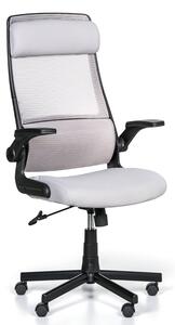 Kancelárska stolička EIGER 1+1 ZADARMO, sivá