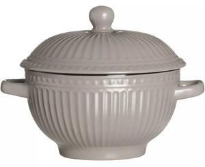 Miska s pokrievkou Senja, objem: 0,60 litra, výška: 130 mm, priemer: 150 mm, krémová