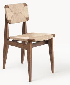 Drevená stolička z orechového dreva C-Chair