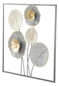 Nástenná kovová dekorácia Mauro Ferretti Squity, 50 × 50 cm