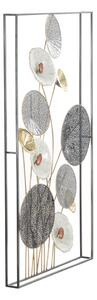 Nástenná kovová dekorácia Mauro Ferretti Grid, 50 × 90,5 cm