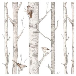 Papierová detská tapeta 50 cm x 280 cm Scandinavian Forest – Dekornik