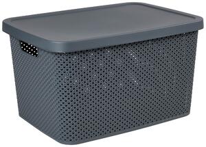 ÚLOŽNÝ BOX, plast Homeware - Úložné boxy & dekoračné boxy