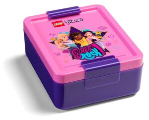 Plastová škatuľka na desiatu LEGO® Friends Girls Rock