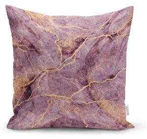 Obliečka na vankúš Minimalist Cushion Covers Lilac Marble, 45 x 45 cm