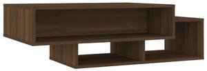 Konferenčný stolík hnedý dub 105x55x32 cm spracované drevo