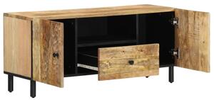TV skrinka 105x33x46 cm masívne mangovníkové drevo