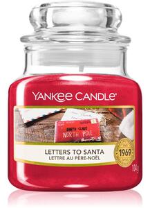 Yankee Candle Letters To Santa vonná sviečka 104 g