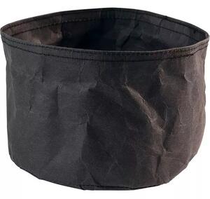 Vrecúško na pečivo APS Paperbag 17 cm, čierne