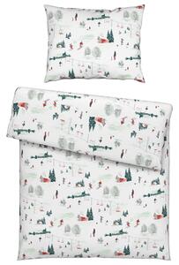 POSTEĽNÁ BIELIZEŇ, flanel, viacfarebná, 140/200 cm Esposa - Obliečky & plachty