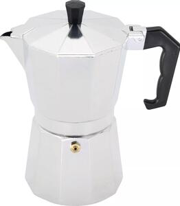 Moka kanvička, výška: 200 mm, dĺžka: 90 mm, pre 6 šálok