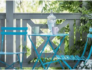 Súprava modrého záhradného nábytku Essentials Retro