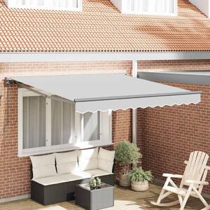 Maison Exclusive – Nastaviteľný rám markízy, antracitová farba, rozmery 3 x 2,5 m, oceľ