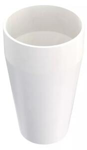 Granisil granitový květináč MONTI vysoký 76 cm Biely