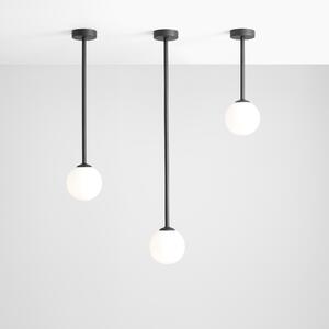 Aldex PINNE BLACK | Jednoduchá stropná lampa v čiernom prevedení Veľkosť: L