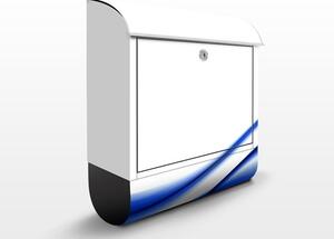 Poštová schránka s potlačou Blue Design