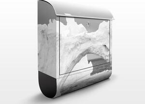 Poštová schránka s potlačou Antarktický ľadovec II