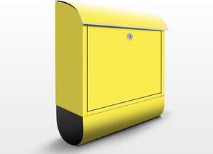 Poštová schránka s potlačou Citrónovo žltá