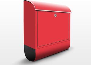 Poštová schránka s potlačou Červená