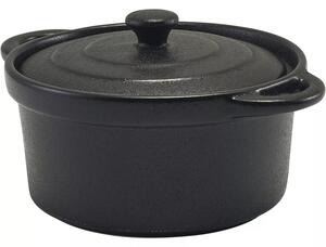 GENWARE Hrniec s pokrievkou, kamenina, objem: 0,22 litra, výška: 60 mm