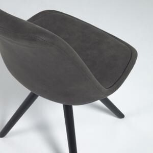 RALF čalúnená stolička - posledný kus Sivá