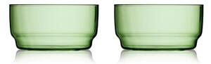 Zelené sklenené misky v súprave 2 ks 500 ml Torino – Lyngby Glas