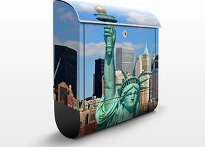 Poštová schránka s potlačou New York Skyline