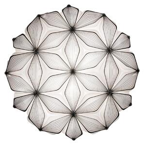 Stropné Lampa Slamp, C'EST LA VIE, stmievateľné, Čierna, Obývacia izba, Plast, Dizajnový