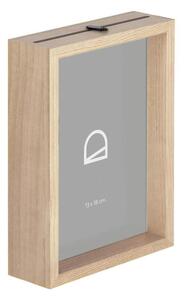 Stojací rámček v prírodnej farbe 14,5x19,5 cm Flavina – Kave Home