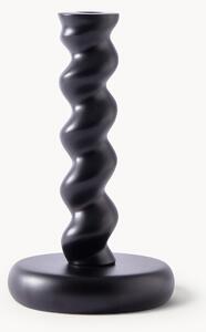 Ručne vyrobený kovový svietnik Twister