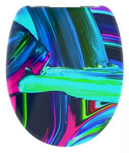 Schütte WC sedadlo NEON PAINT | Duroplast, Soft Close