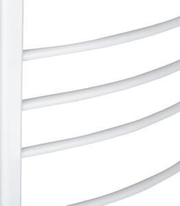 CERANO - Elektrický sušiak uterákov Luca, s displejom - biela lesklá - 1160x550 mm